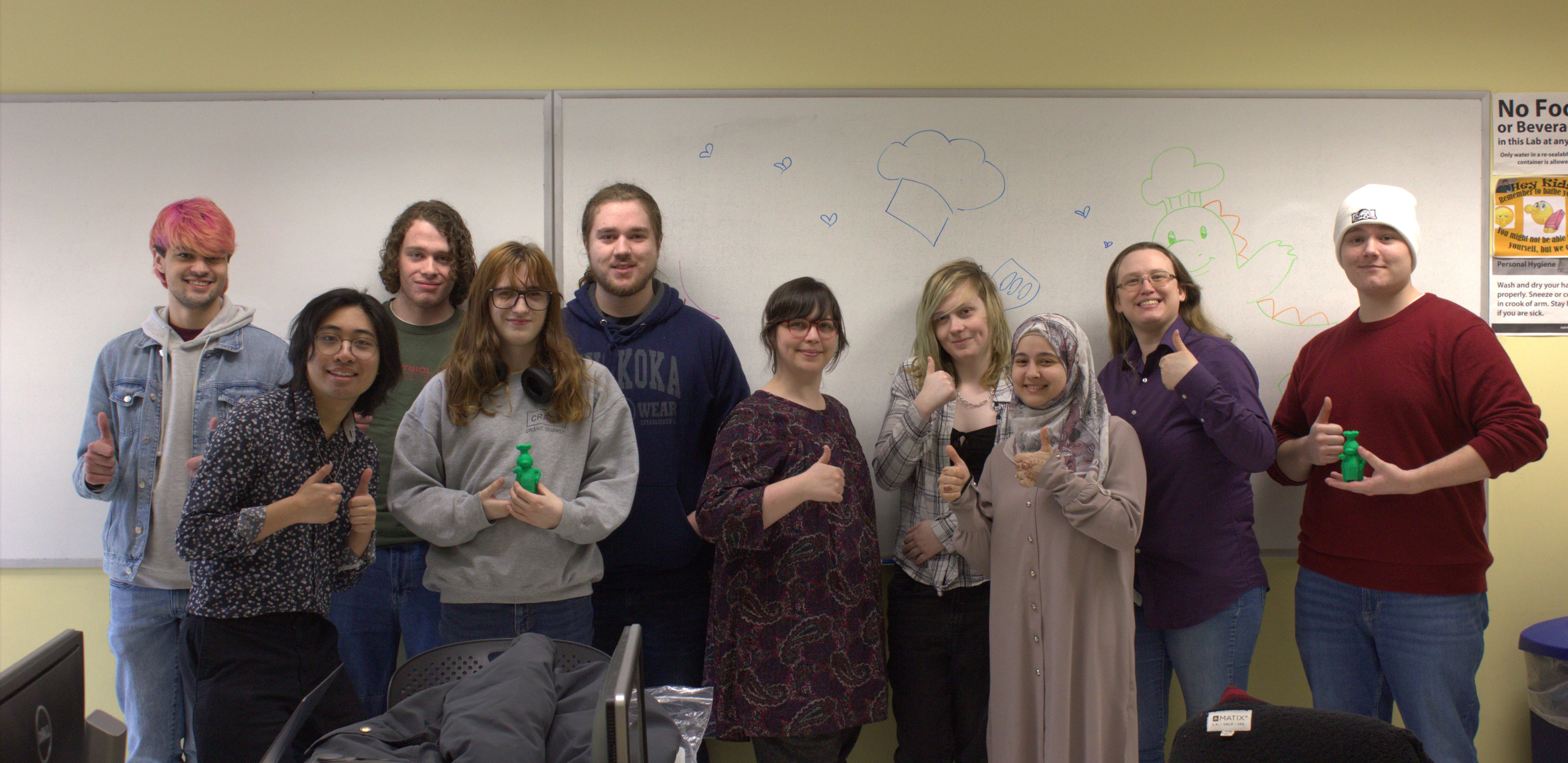 Image of the Caffiend team